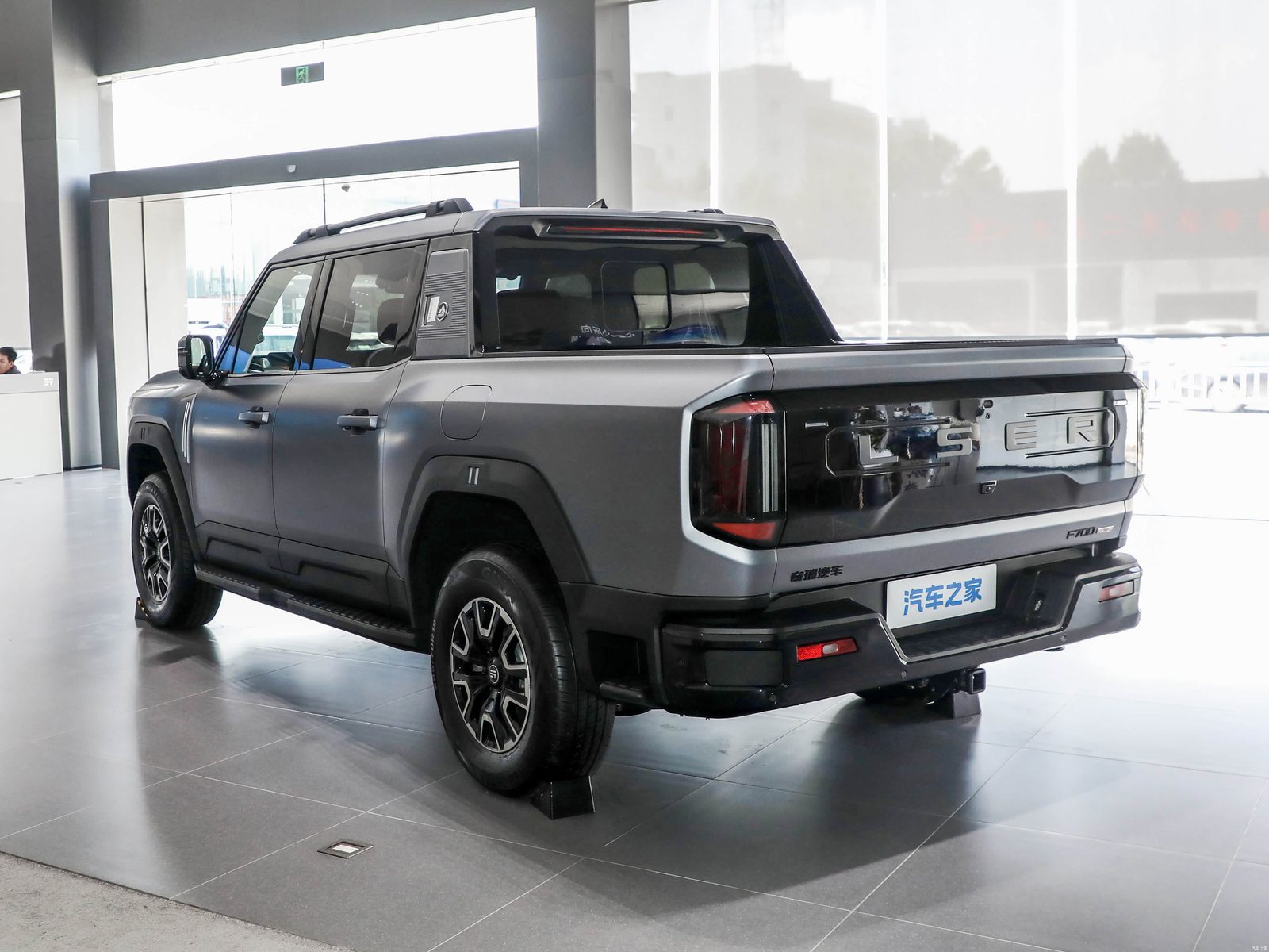 Chery Group Jetour Zongheng F700 PHEV 2026 — экстерьер, вид сзади 3/4, рынок China