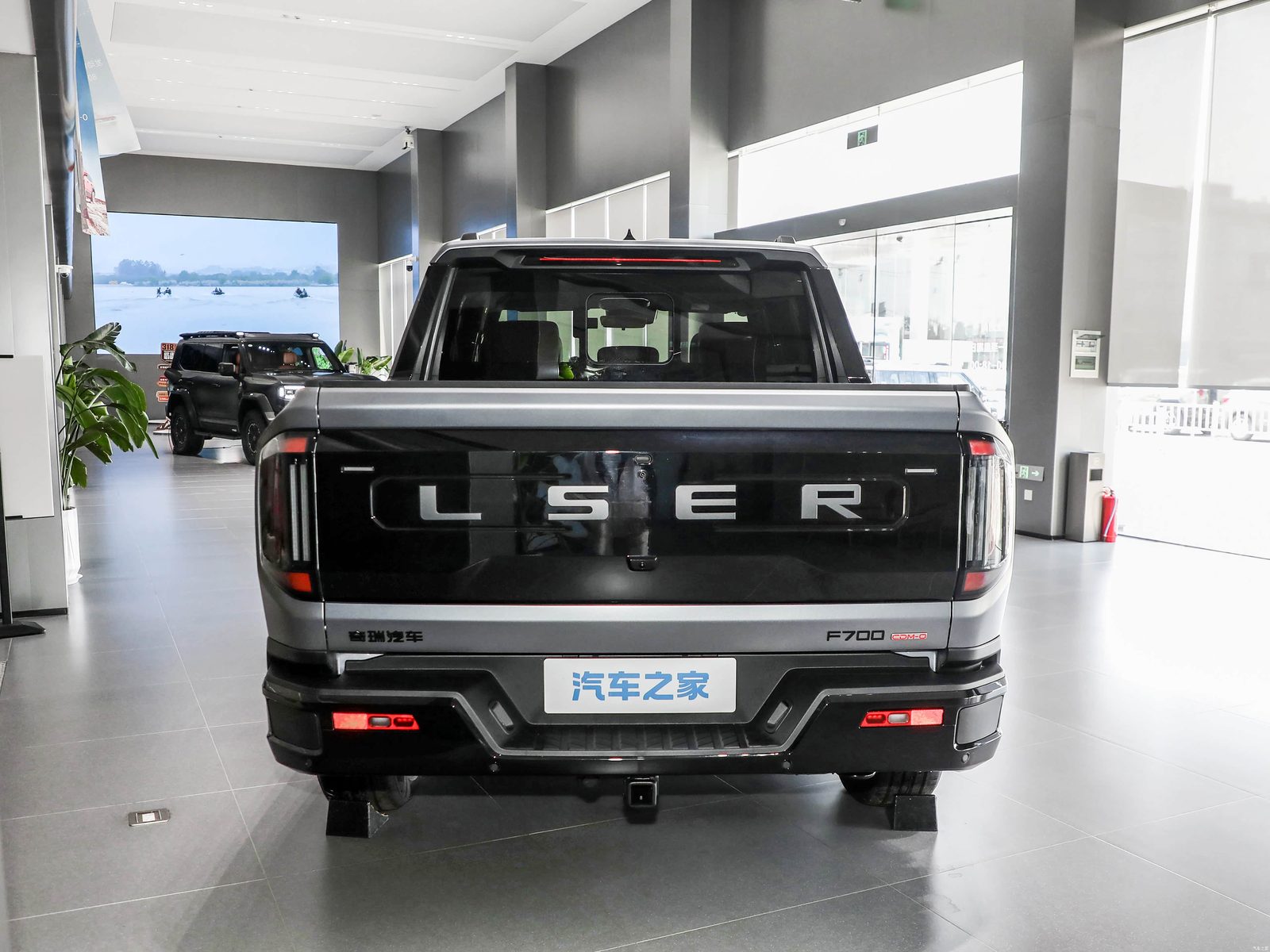 Chery Group Jetour Zongheng F700 PHEV 2026 — экстерьер, вид сзади, рынок China
