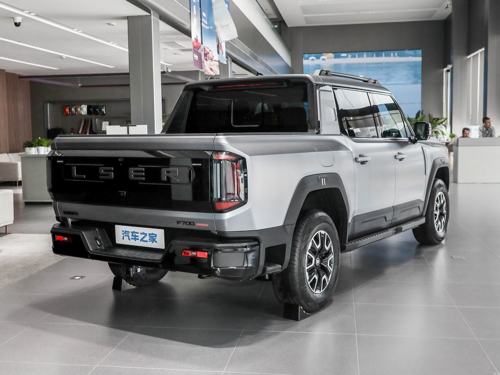 Chery Group Jetour Zongheng F700 PHEV 2026 — экстерьер, rear three quarter opposite, рынок China