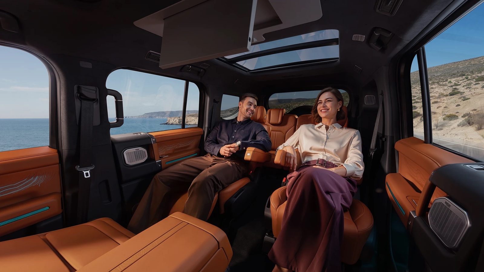 Chery Group Jetour Zongheng G700 / G700 2025 — главное фото модели, интерьер, второй ряд сидений, рынок global