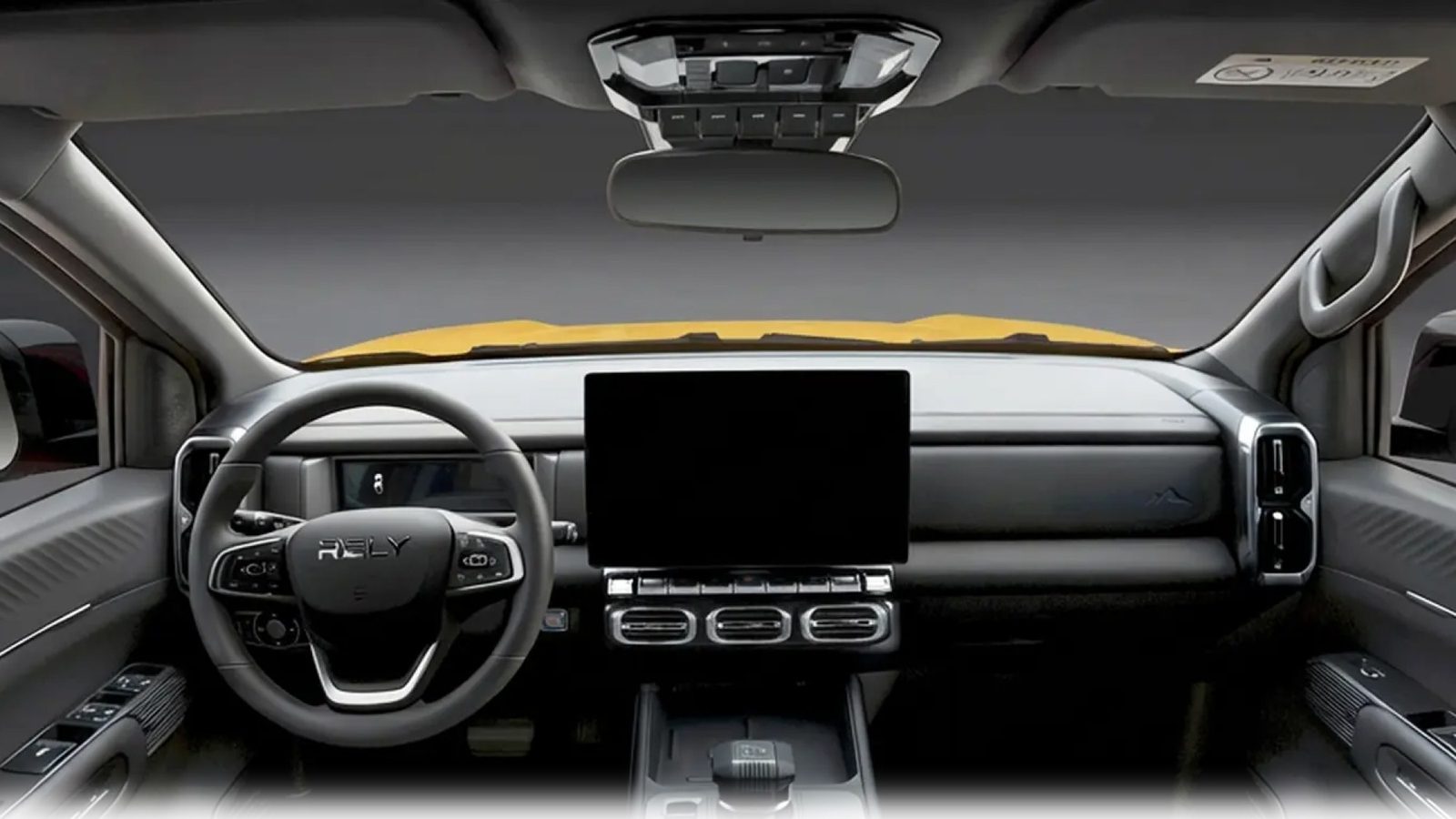 Chery Rely Pickup Chery Stockman PHEV 2026 — главное фото модели, интерьер, передняя панель, рынок internal_mvp