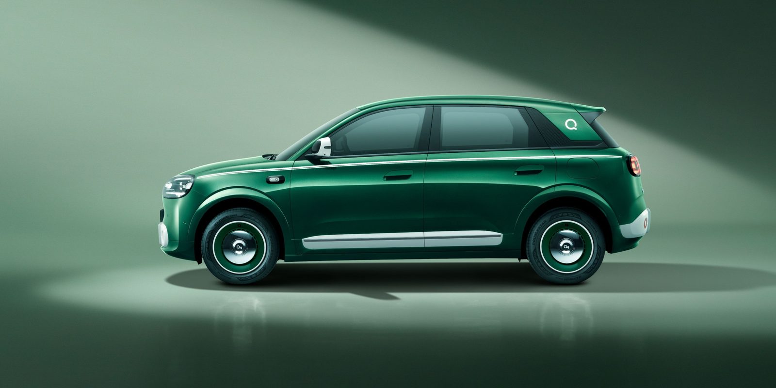 Chery Group QQ3 EV 2026 — экстерьер, вид сбоку, рынок china