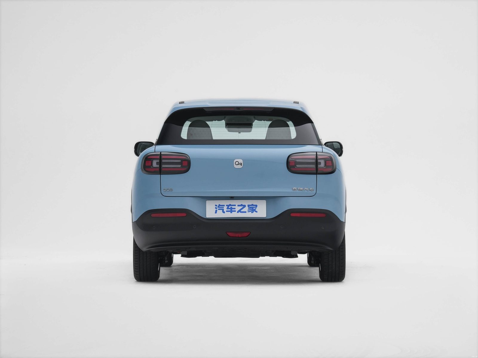 Chery Group QQ3 EV 2026 — экстерьер, вид сзади, рынок china