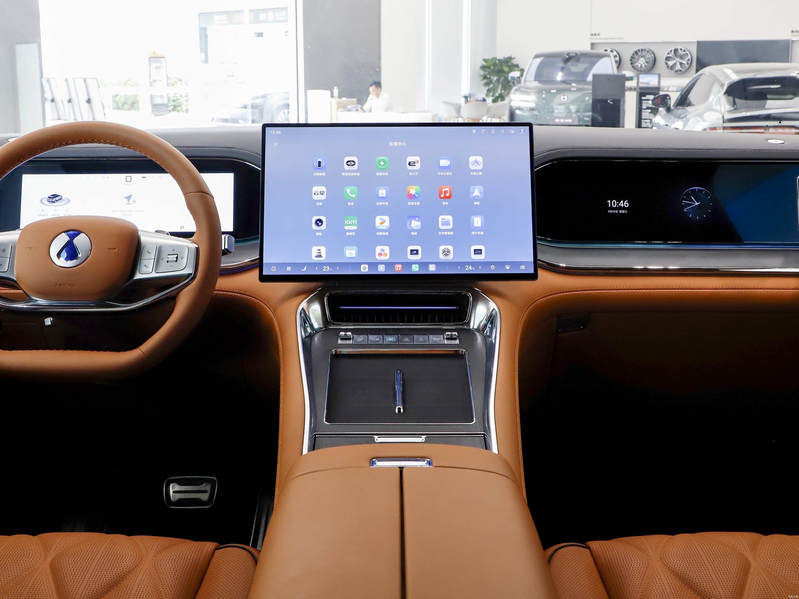 Denza N9 EV 2026 — интерьер, второй ряд сидений, рынок internal_mvp