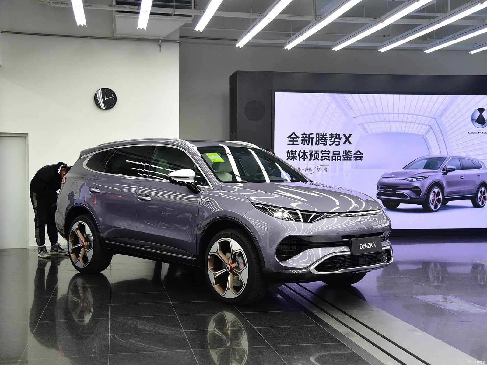 Denza X 2020 — экстерьер, вид сзади, рынок china