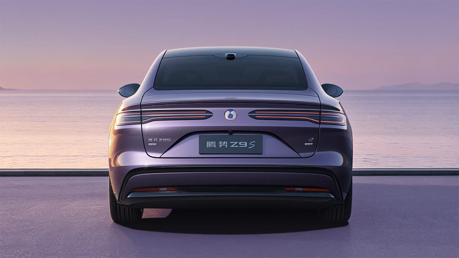 Denza Z9S EV 2026 — экстерьер, rear view official preview, рынок China pre-launch/reference