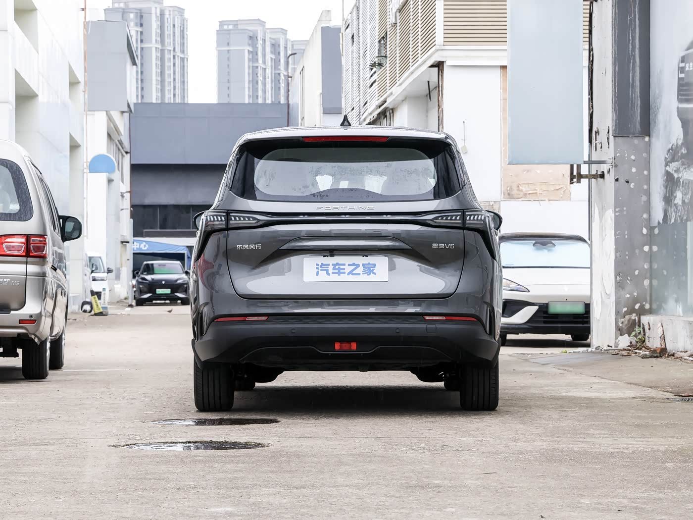 Dongfeng Forthing Xinghai V6 EV 2026 — экстерьер, вид сзади, рынок China retail