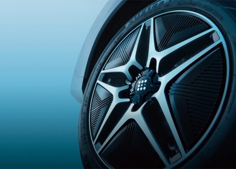 Evolute i-SPACE 2024 — экстерьер, wheel detail, рынок Russia / model-family reference