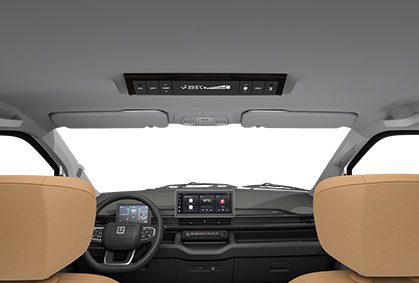 Farizon Xingxiang M7E 2026 — интерьер, cabin forward