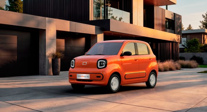 FAW Bestune Pony Five-Door 2026 — главное фото модели, экстерьер, вид спереди 3/4