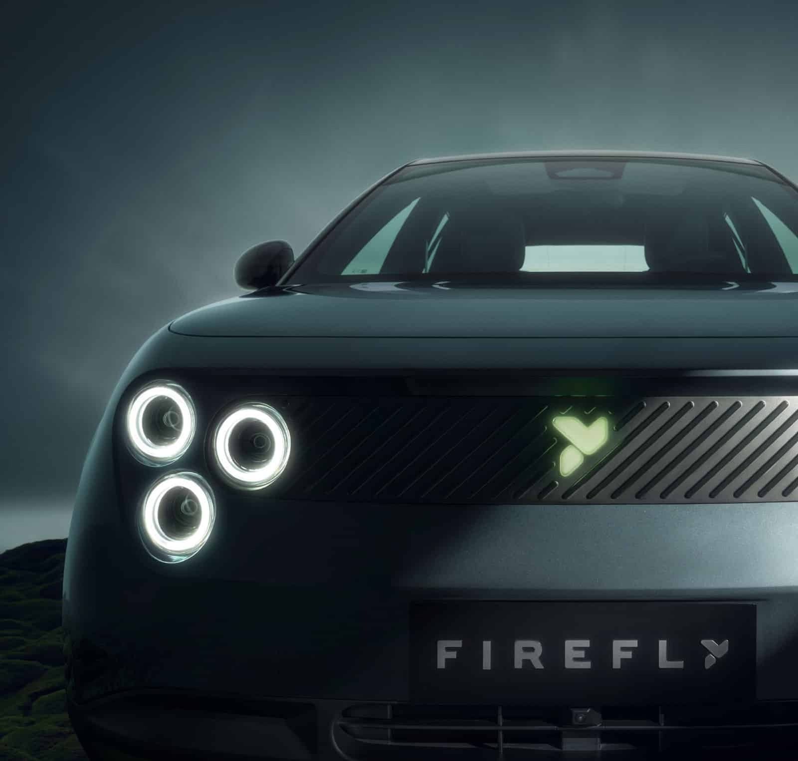firefly EV 2026 — экстерьер, front detail studio, рынок China Halo Habitat launch reference