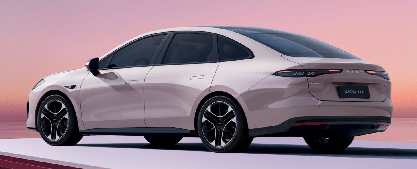 GAC Aion Aion RT 2025 — экстерьер, вид сзади 3/4, рынок China