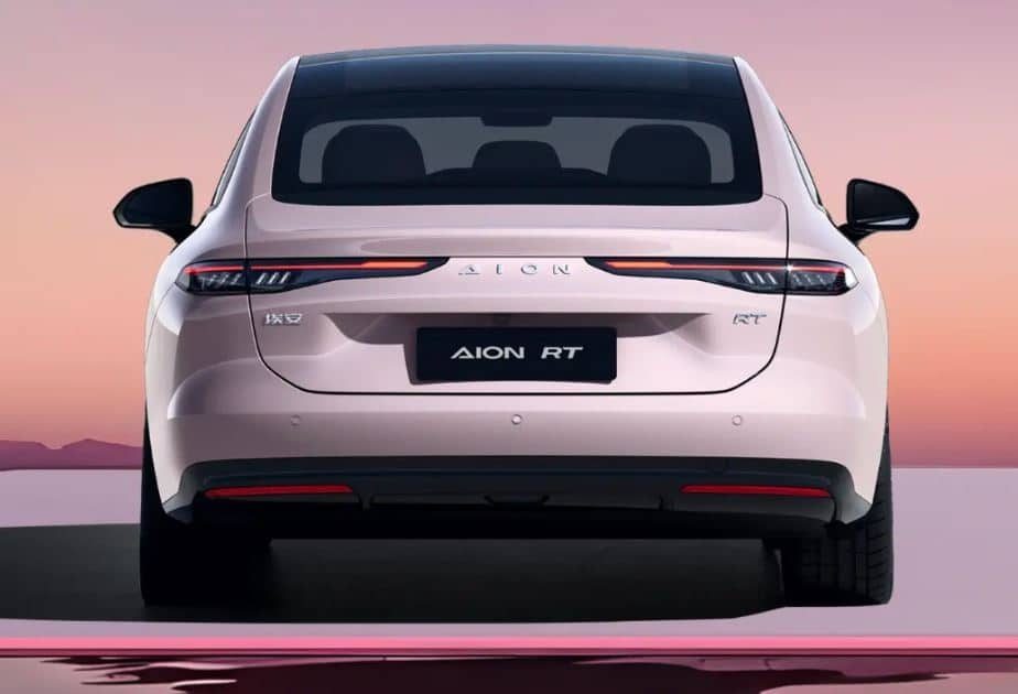 GAC Aion Aion RT 2025 — экстерьер, вид сзади, рынок China