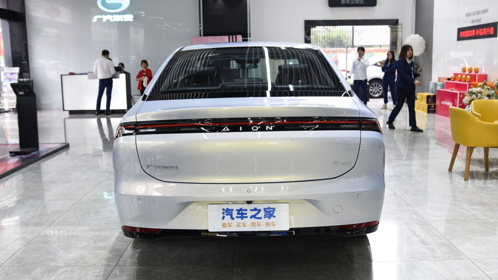 GAC Aion Aion S Max 2023 — экстерьер, вид сзади