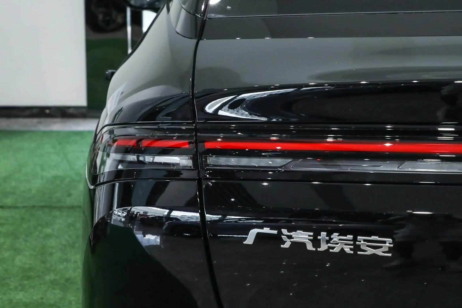 GAC Aion Aion S 2023 — экстерьер, rear light detail, рынок China/import