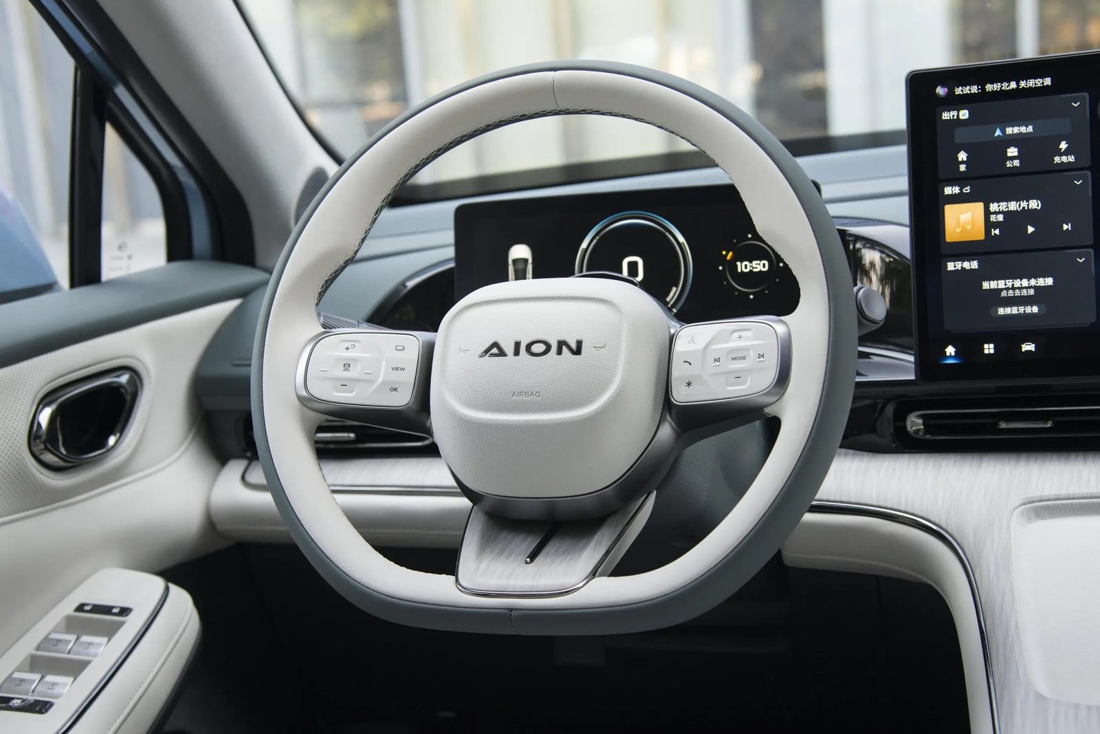 GAC Aion Aion S 2023 — интерьер, передние сиденья, рынок internal_mvp