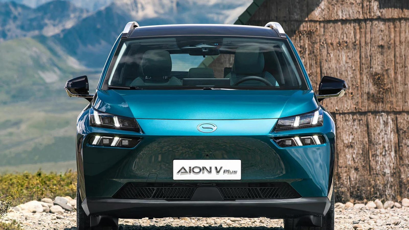 GAC Aion Aion V Plus 2021 — экстерьер, front detail, рынок china