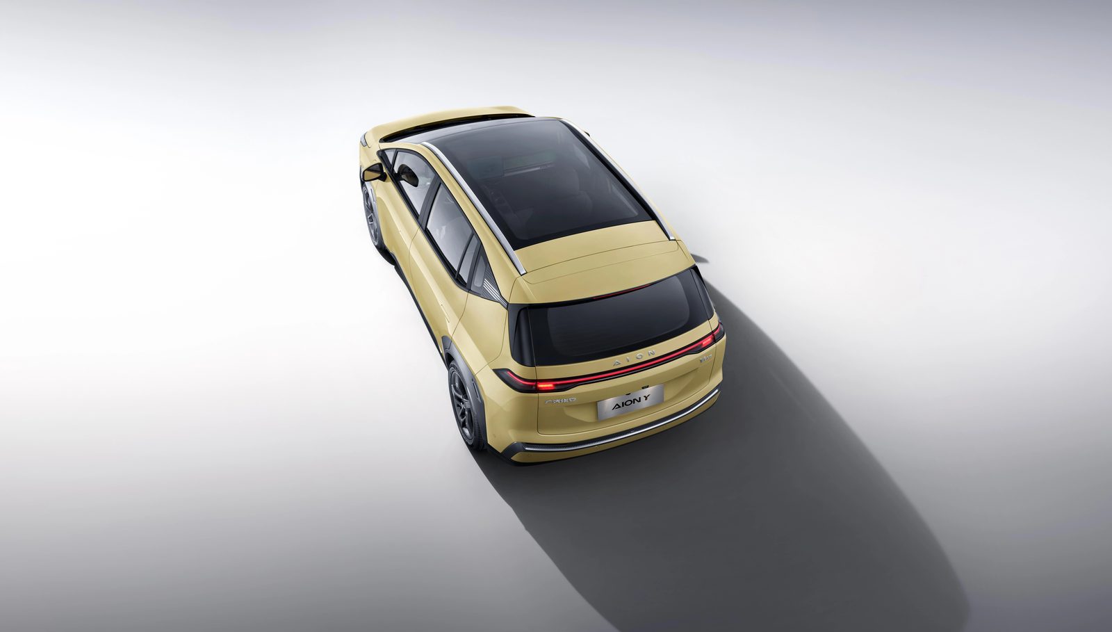 GAC Aion Aion Y 2022 — экстерьер, rear high angle, рынок global