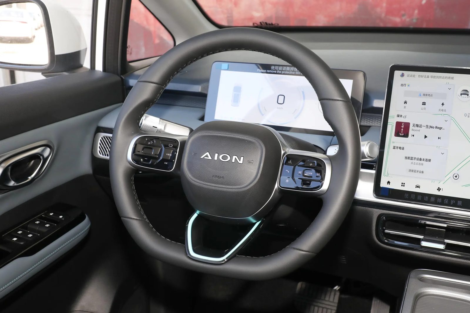 GAC Aion Aion Y 2022 — интерьер, steering wheel, рынок internal_mvp