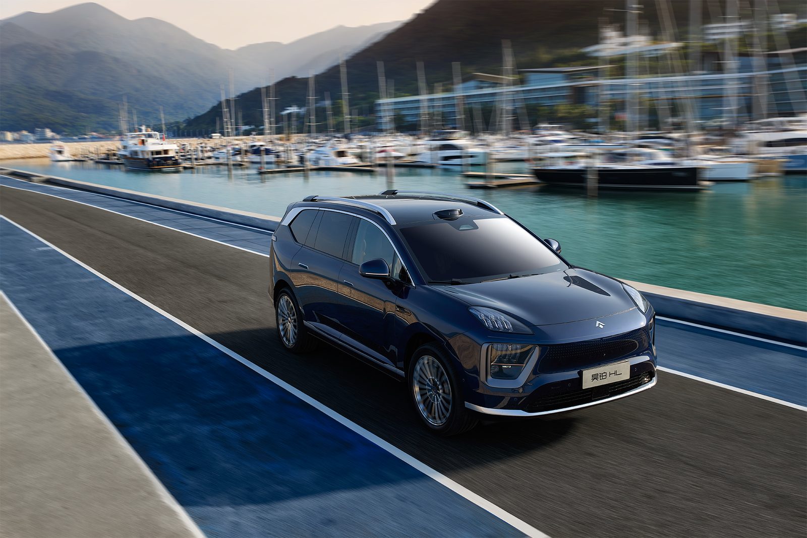 GAC Aion Hyptec HL / Hyper HL EREV 2025 — экстерьер, вид спереди 3/4