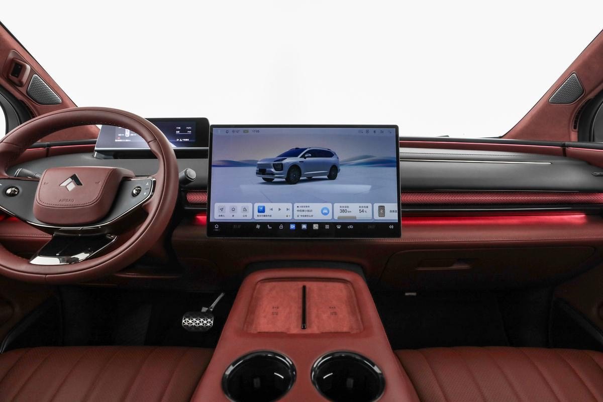 GAC Aion Hyptec HL / Hyper HL EV 2025 — интерьер, передние сиденья, рынок internal_mvp