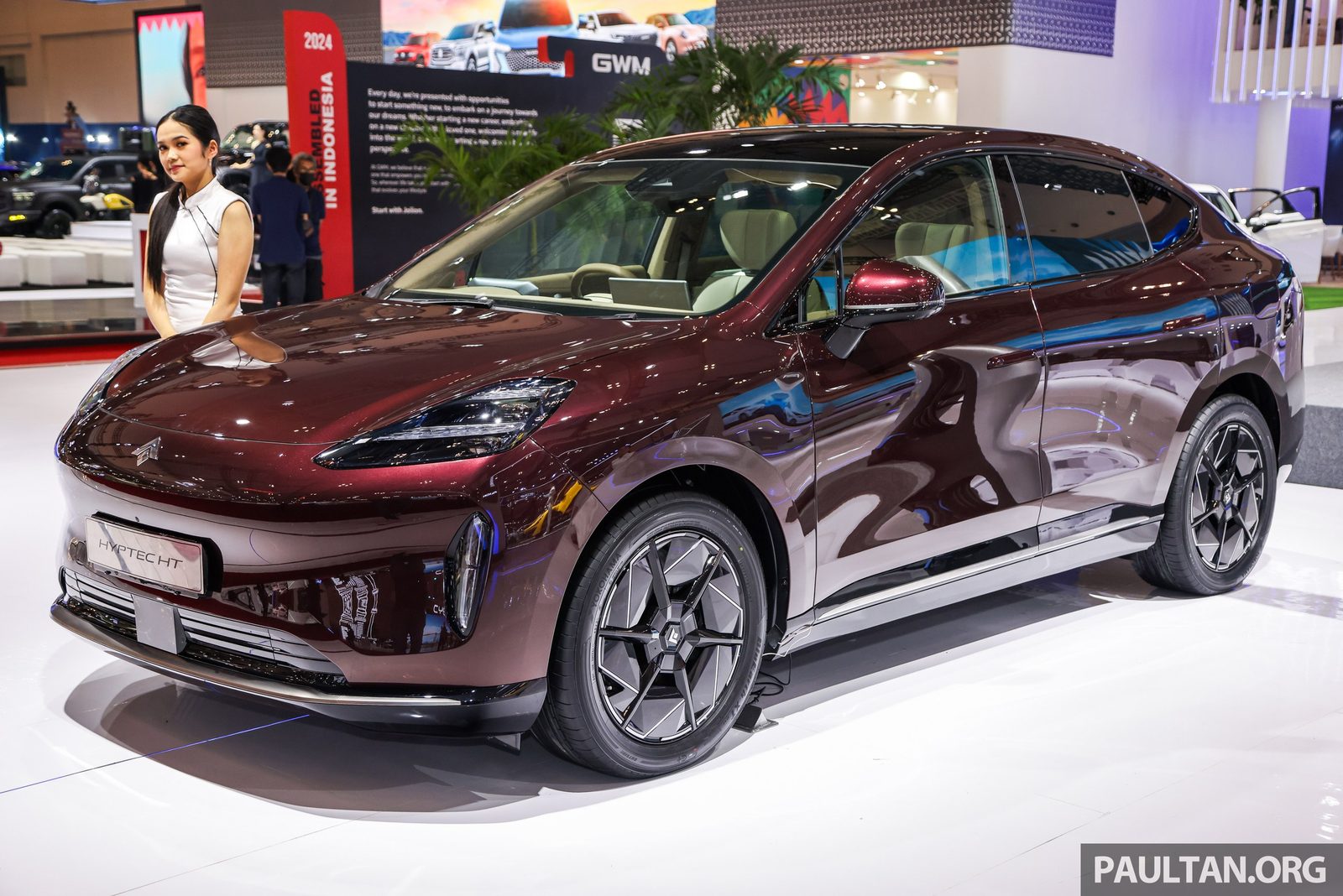 GAC Aion Hyptec HT / Hyper HT 2023 — экстерьер, вид спереди 3/4, рынок internal_mvp