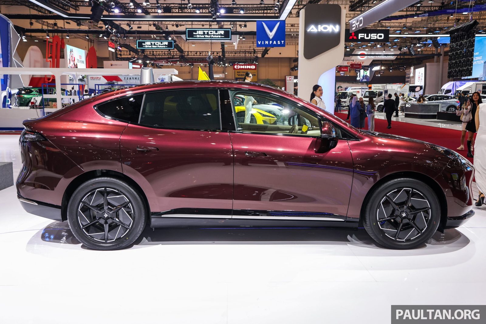 GAC Aion Hyptec HT / Hyper HT 2023 — экстерьер, вид сбоку, рынок internal_mvp