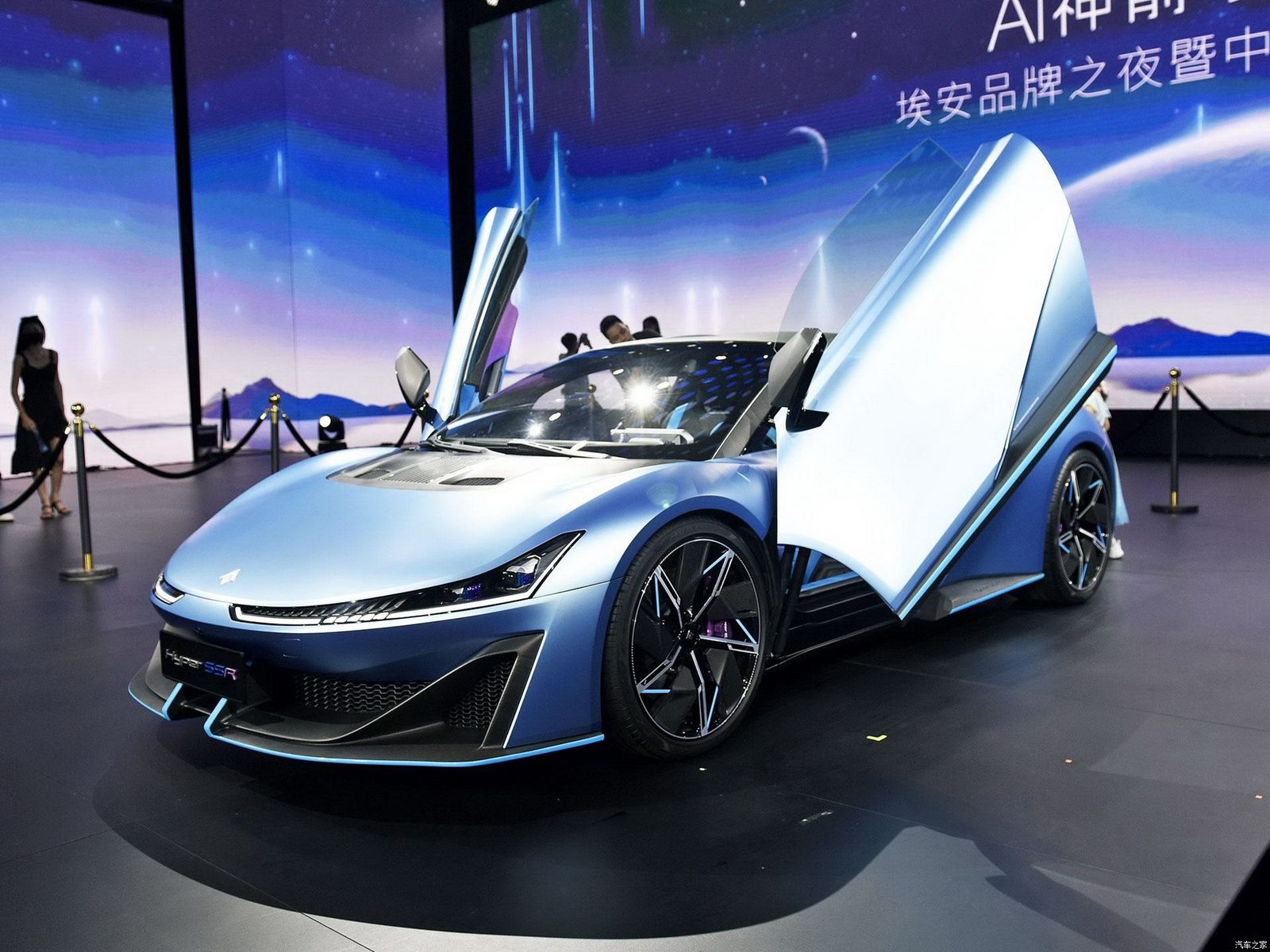 GAC Aion Hyptec SSR / Hyper SSR 2024 — экстерьер, вид сбоку, рынок internal_mvp