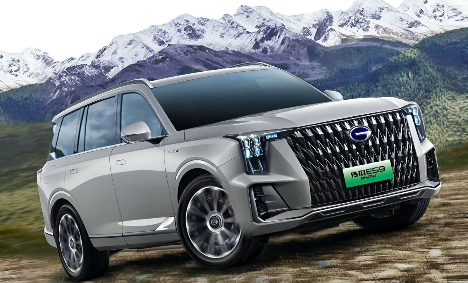 GAC Trumpchi ES9 PHEV 2024 — экстерьер, вид сбоку, рынок internal_mvp