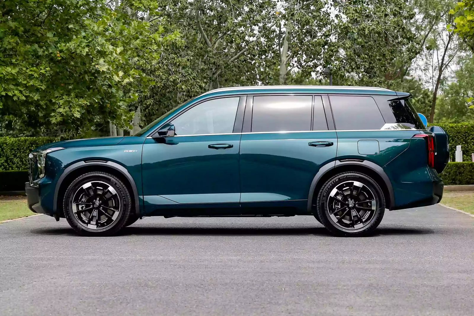 GAC Trumpchi ES9 PHEV 2024 — экстерьер, вид сбоку, рынок internal_mvp