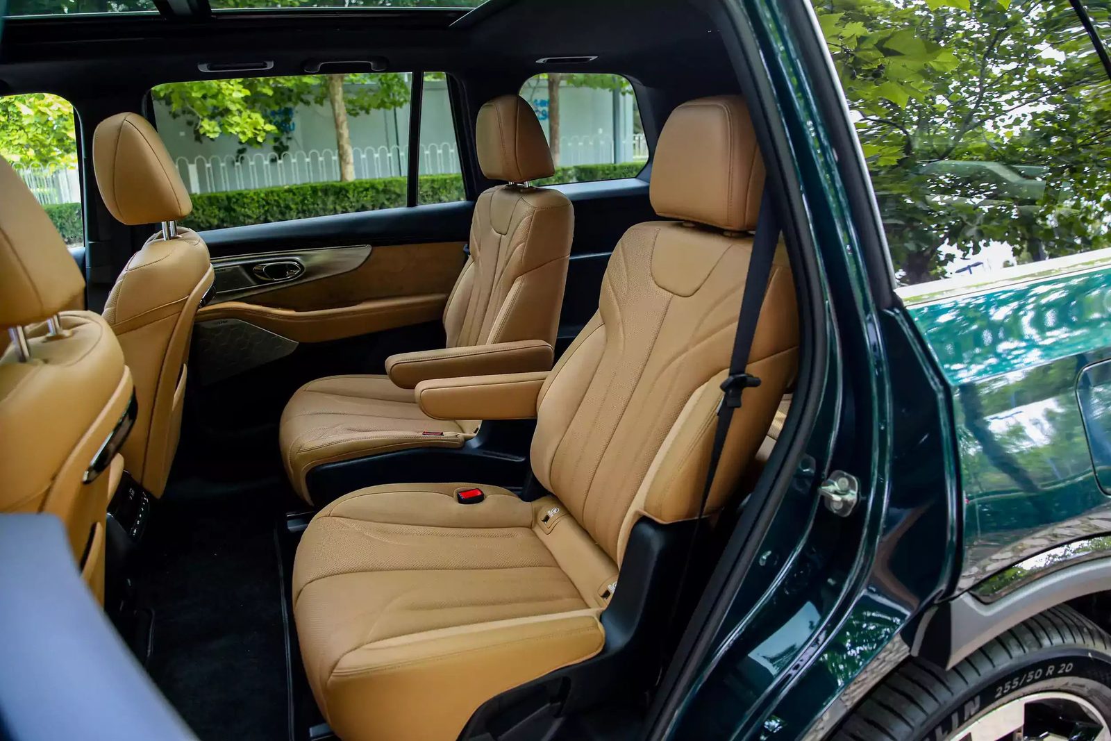 GAC Trumpchi ES9 PHEV 2024 — интерьер, второй ряд сидений, рынок internal_mvp