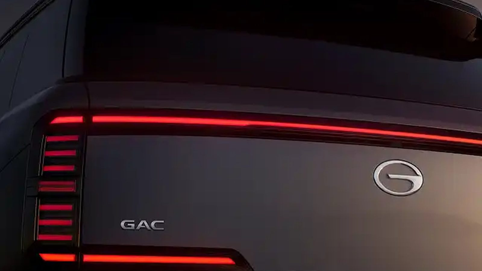 GAC Trumpchi Xiangwang S7 PHEV 2025 — экстерьер, taillight detail, рынок GAC global / S7 model-family reference