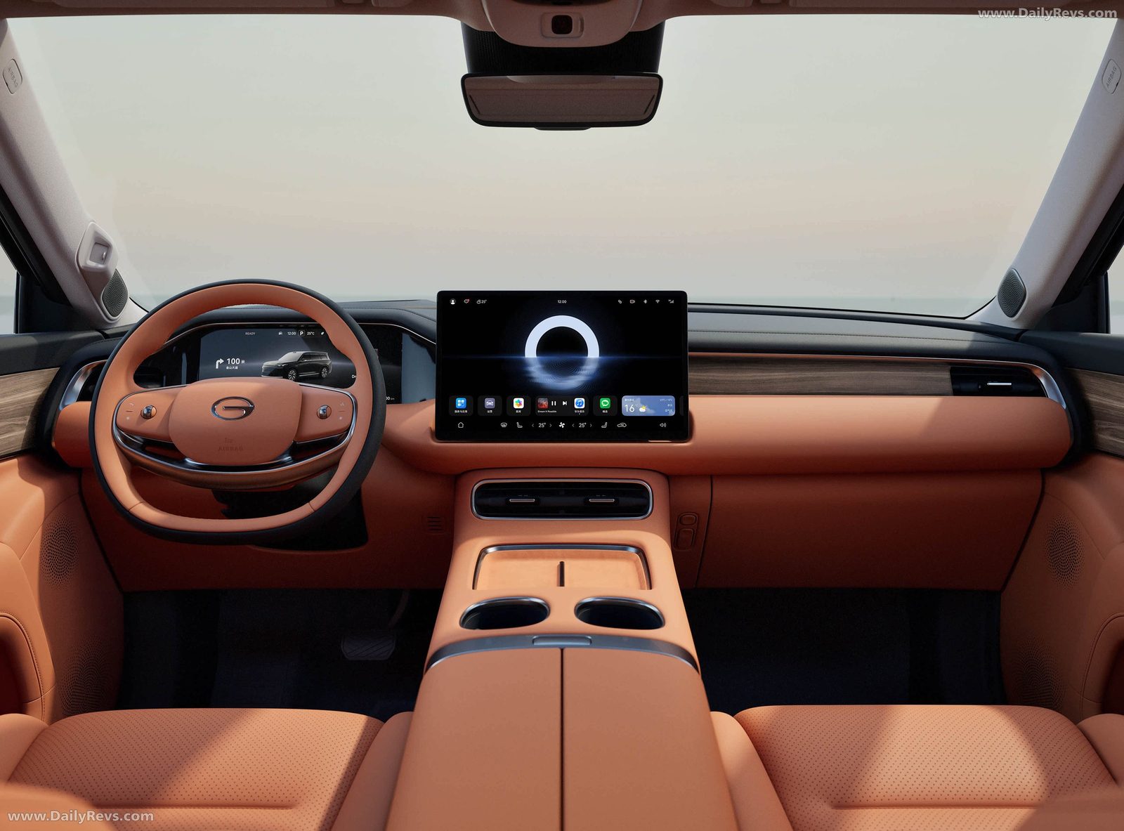 GAC Trumpchi Xiangwang S9 PHEV 2025 — интерьер, второй ряд сидений, рынок internal_mvp