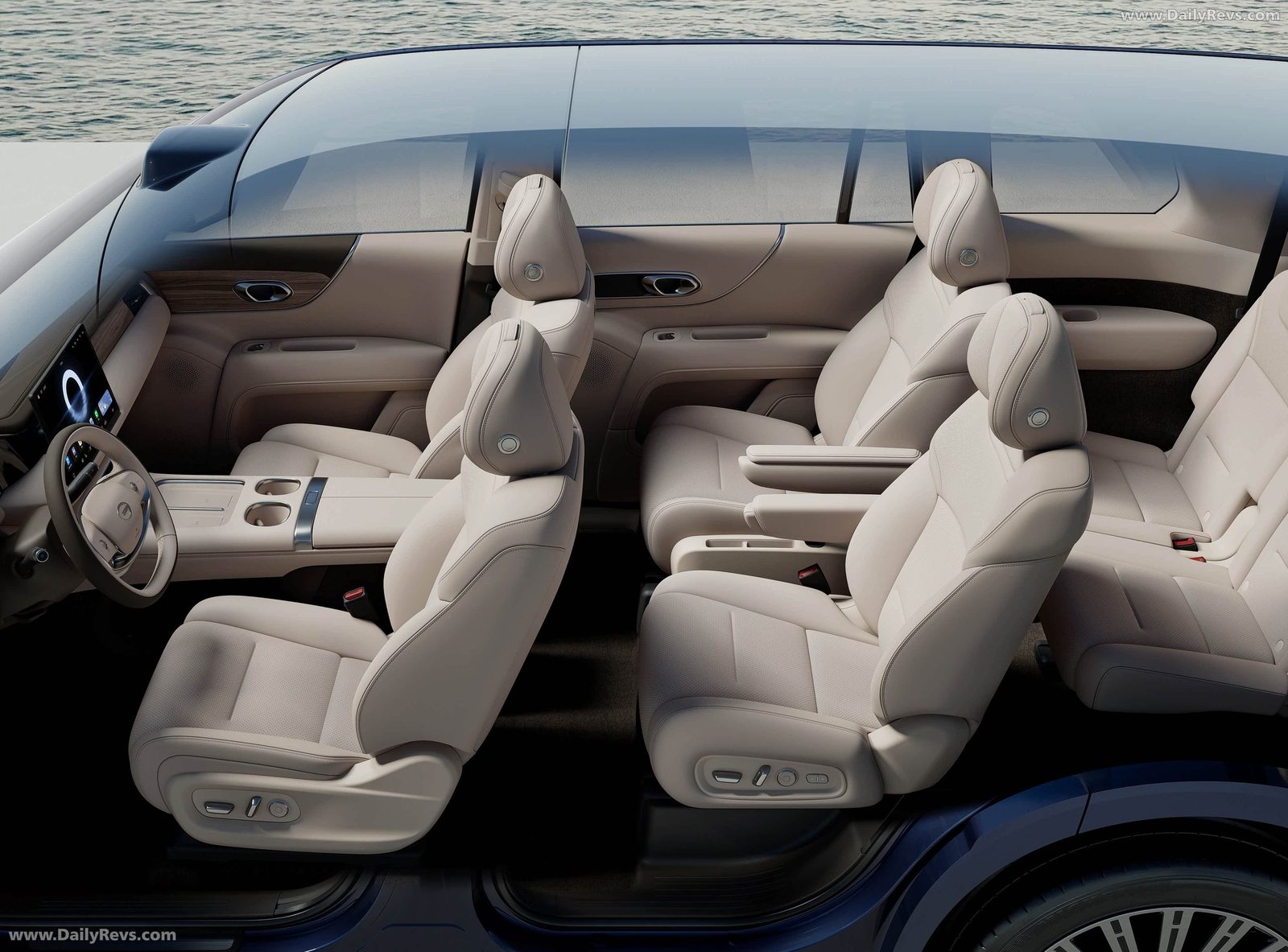 GAC Trumpchi Xiangwang S9 PHEV 2025 — интерьер, второй ряд сидений, рынок internal_mvp