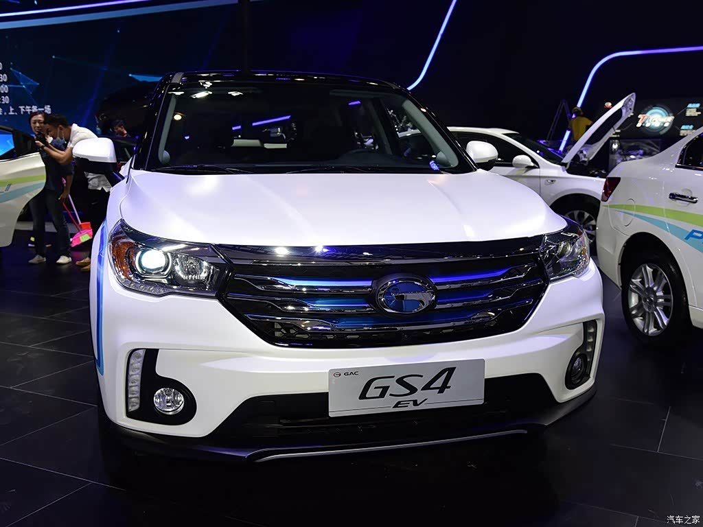GAC Trumpchi GS4 EV 2016 — экстерьер, вид спереди, рынок China archive exact-specification reference