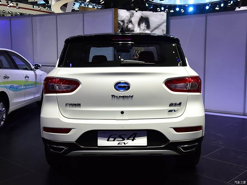 GAC Trumpchi GS4 EV 2016 — экстерьер, вид сзади, рынок China archive exact-specification reference