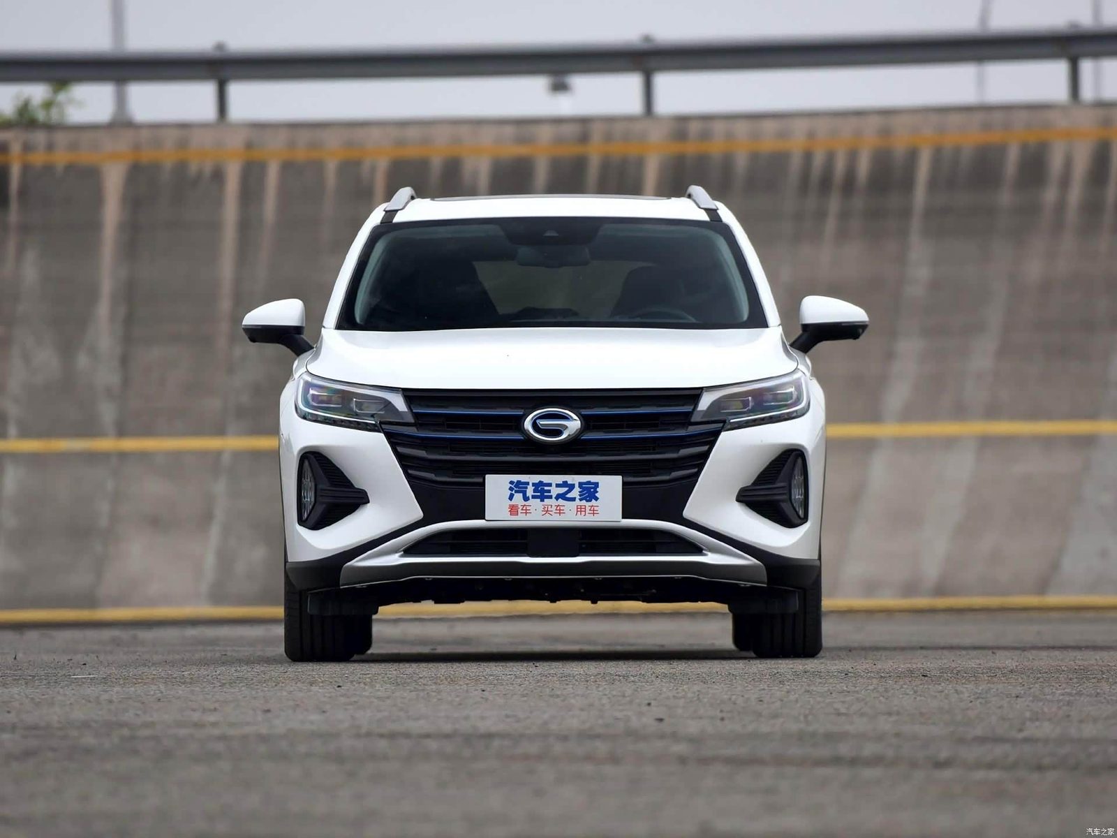 GAC Trumpchi GS4 PHEV 2019 — экстерьер, вид спереди, рынок China archive exact-specification reference