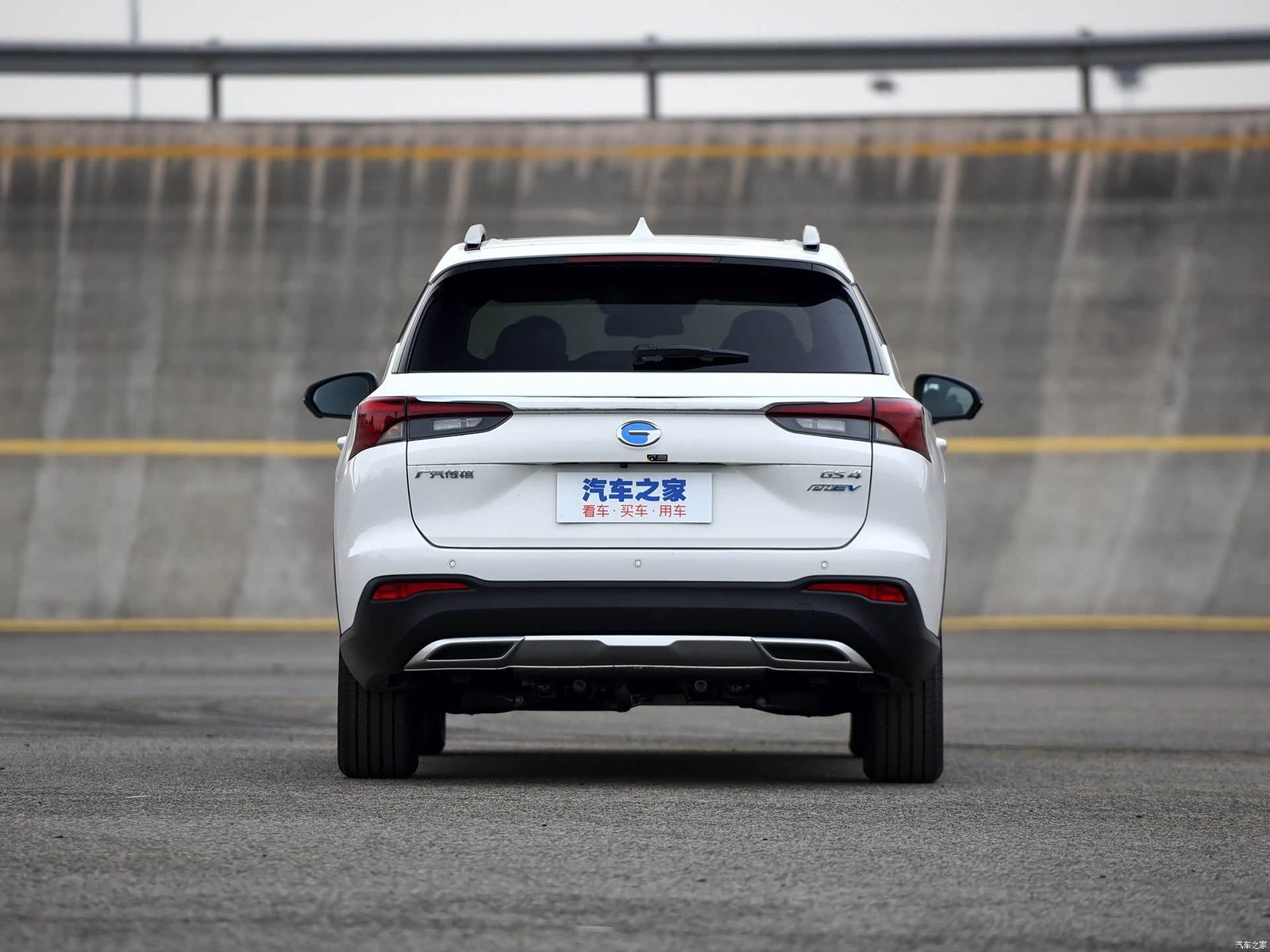 GAC Trumpchi GS4 PHEV 2019 — экстерьер, вид сзади, рынок China archive exact-specification reference