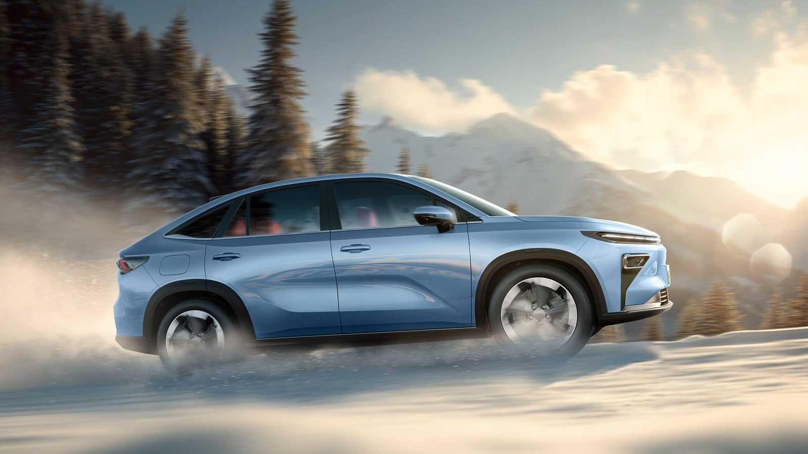 Geely Boyue REV / Boyue EREV 2026 — экстерьер, side snow, рынок China