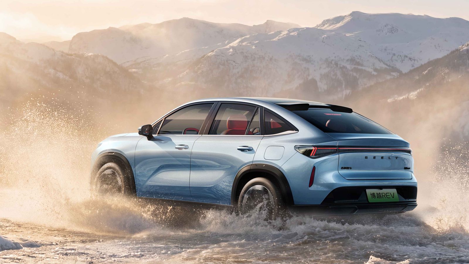 Geely Boyue REV / Boyue EREV 2026 — экстерьер, вид сзади 3/4, рынок china_official