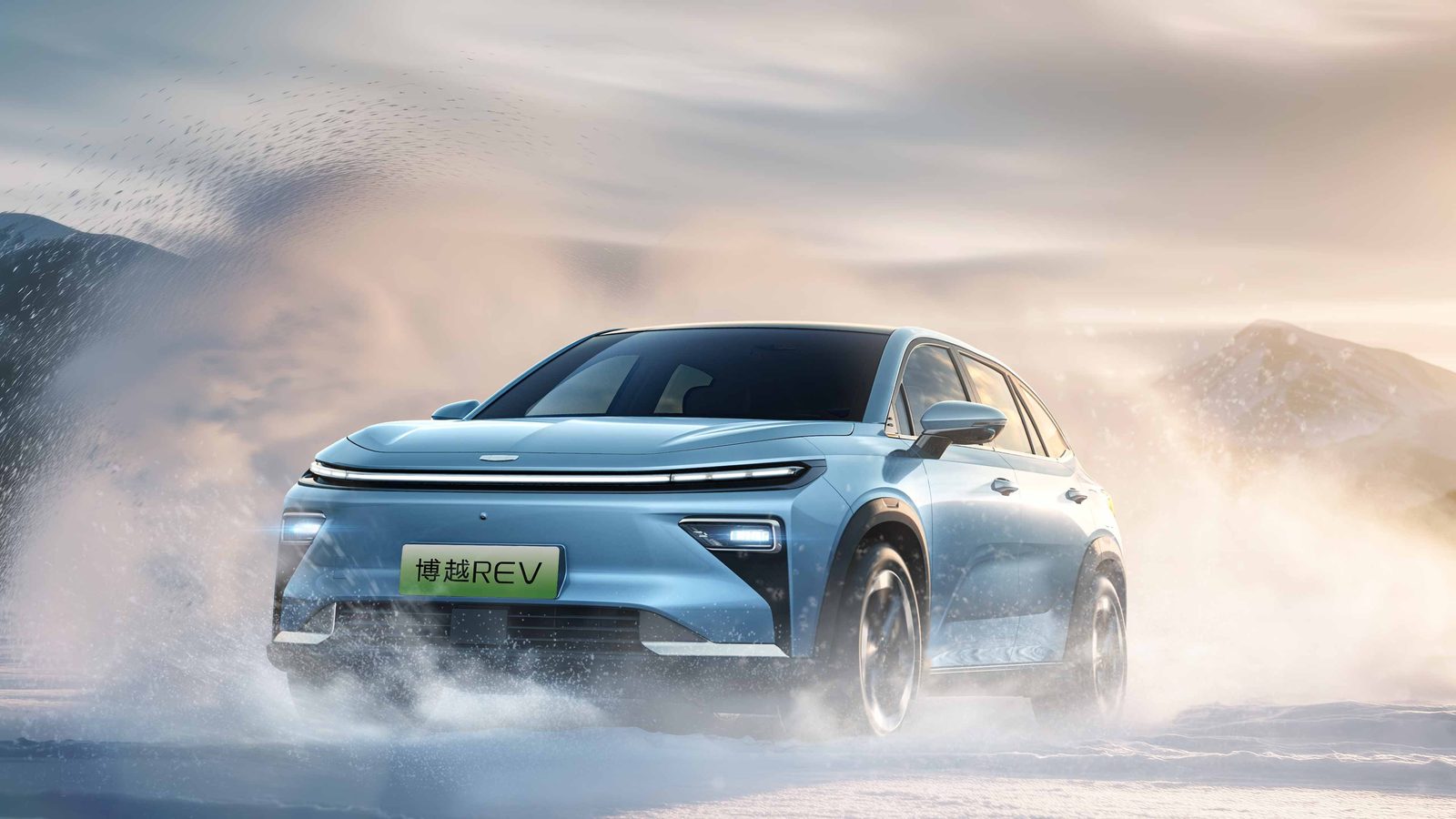 Geely Boyue REV / Boyue EREV 2026 — экстерьер, вид спереди 3/4, рынок china_official