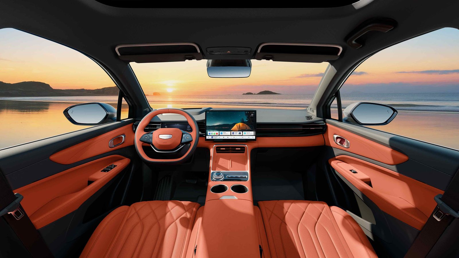 Geely Boyue REV / Boyue EREV 2026 — главное фото модели, интерьер, передняя панель, рынок china_official