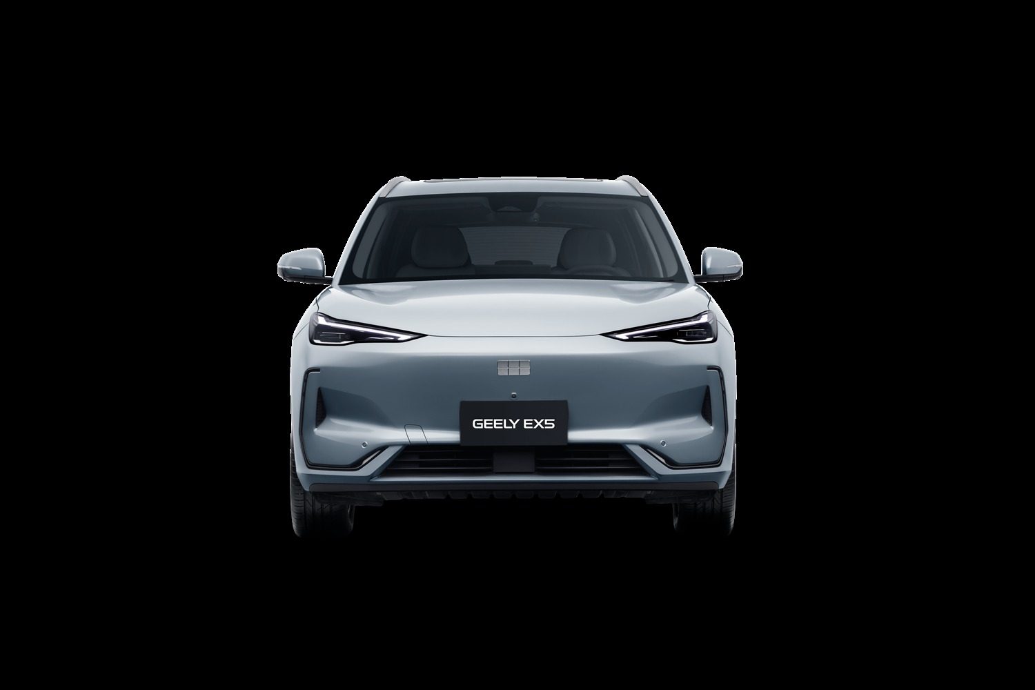 Geely EX5 2025 — экстерьер, вид спереди, рынок Global
