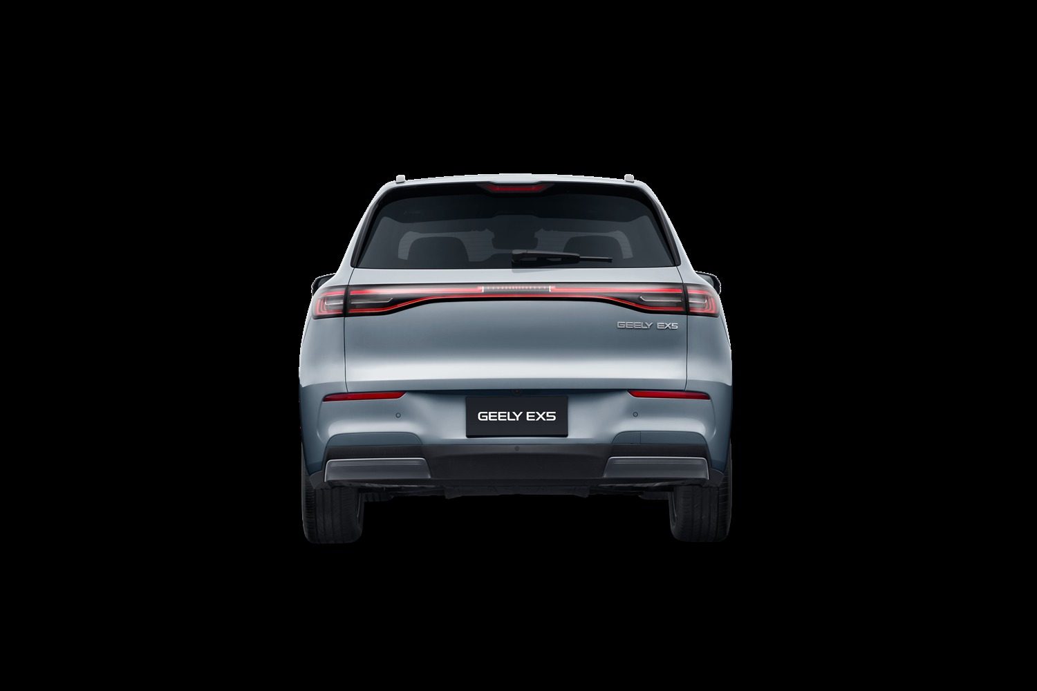 Geely EX5 2025 — экстерьер, вид сзади, рынок Global