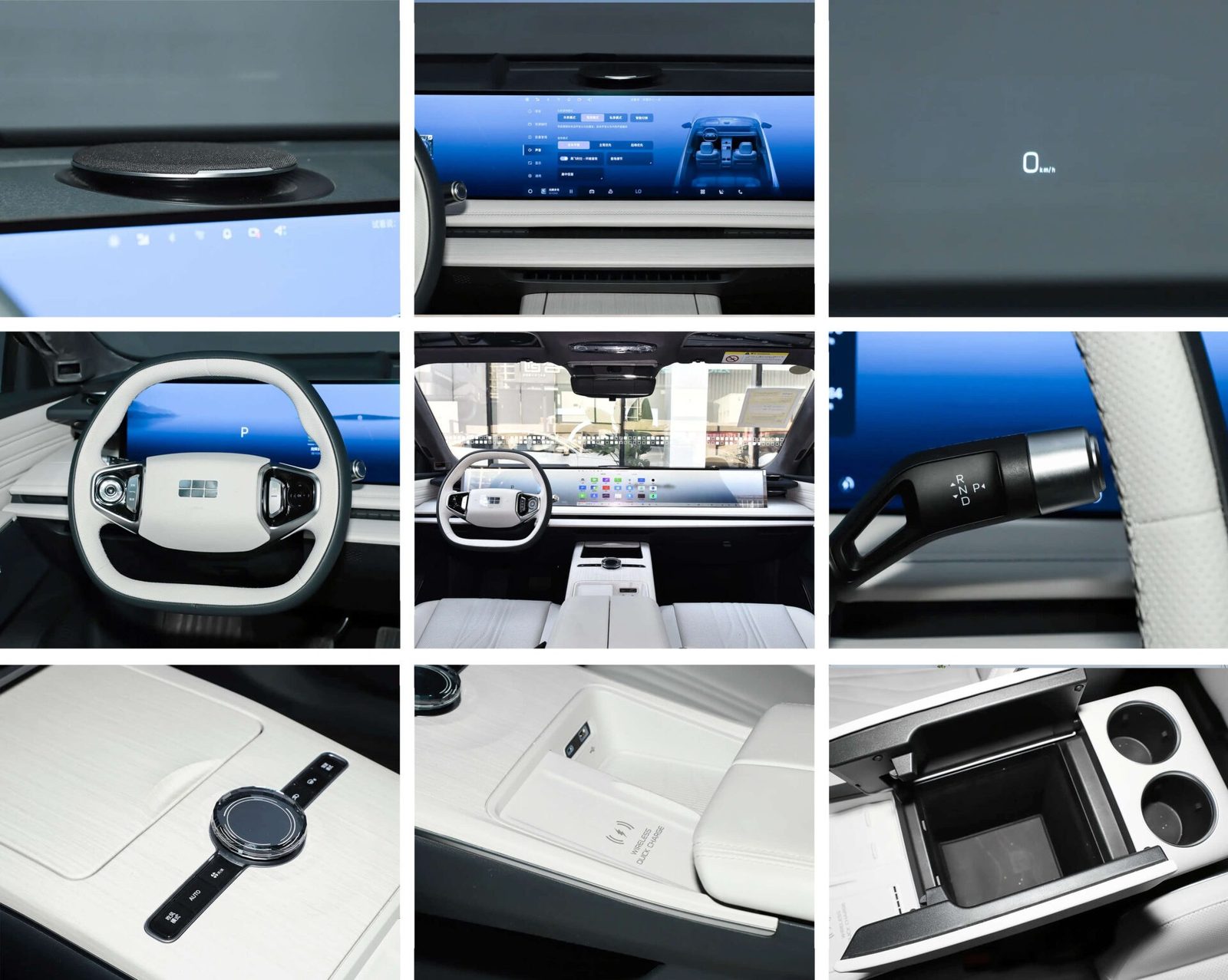 Geely Galaxy E8 EV 2025 — интерьер, второй ряд сидений, рынок internal_mvp