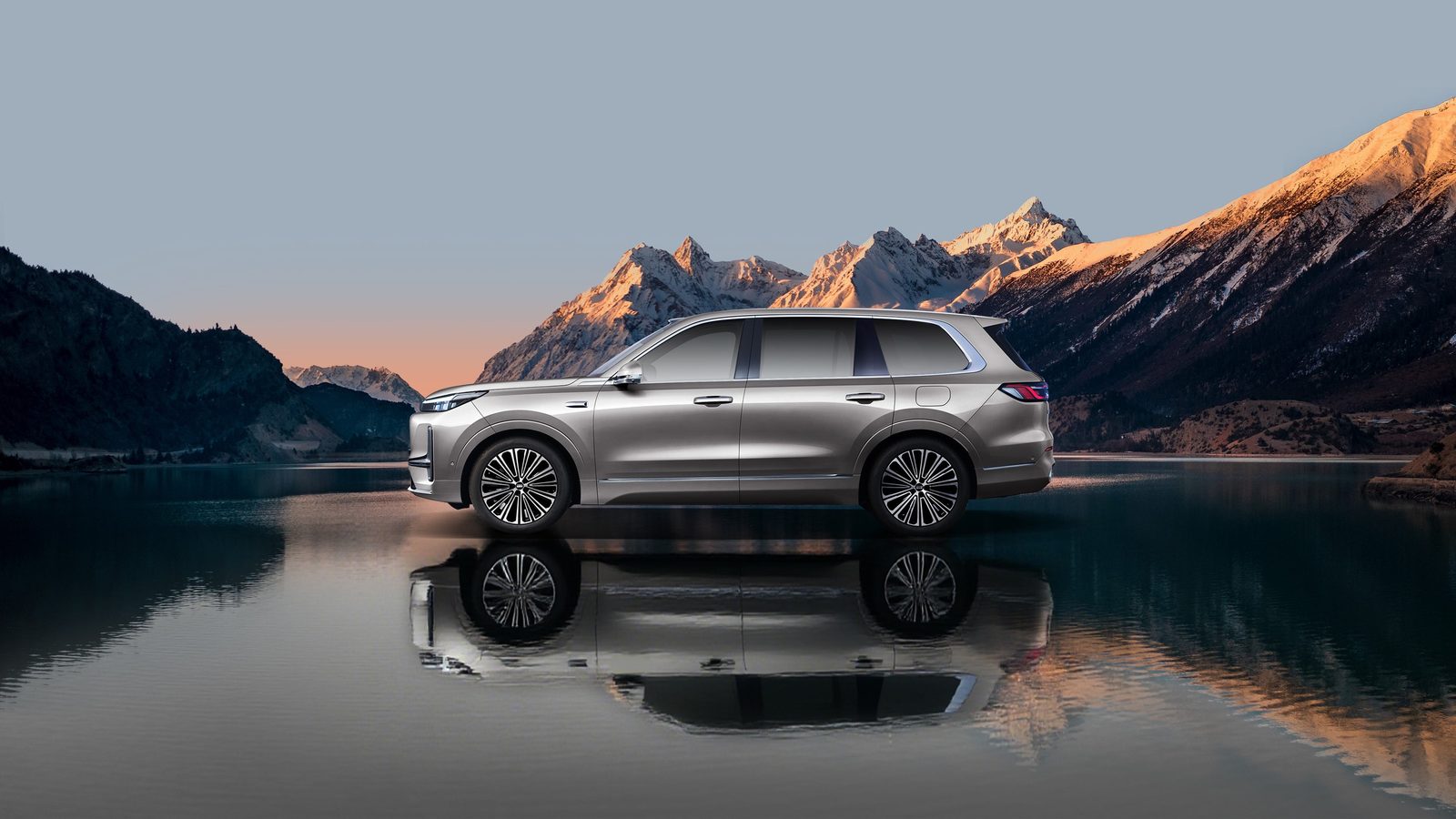 Geely Galaxy M9 2025 — экстерьер, side lake, рынок China