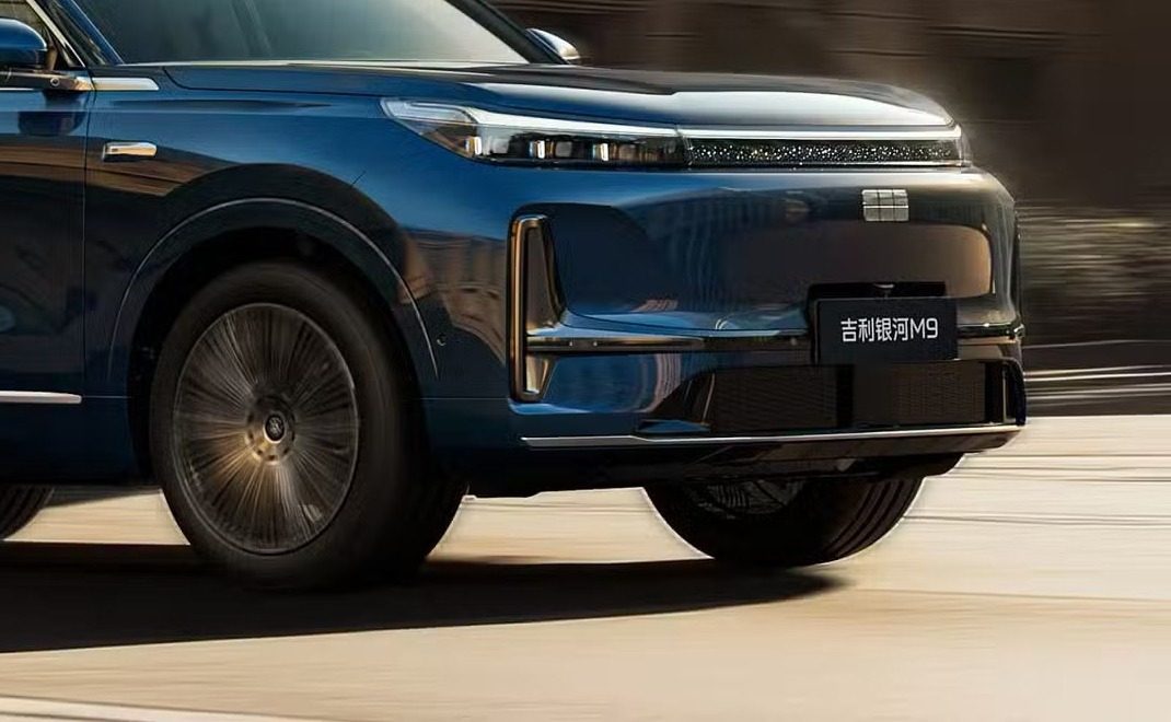 Geely Galaxy M9 2025 — экстерьер, front fascia detail, рынок internal_mvp