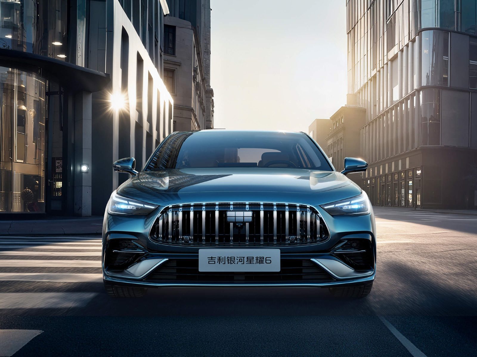 Geely Galaxy Starshine 6 PHEV 2026 — экстерьер, вид спереди, рынок China