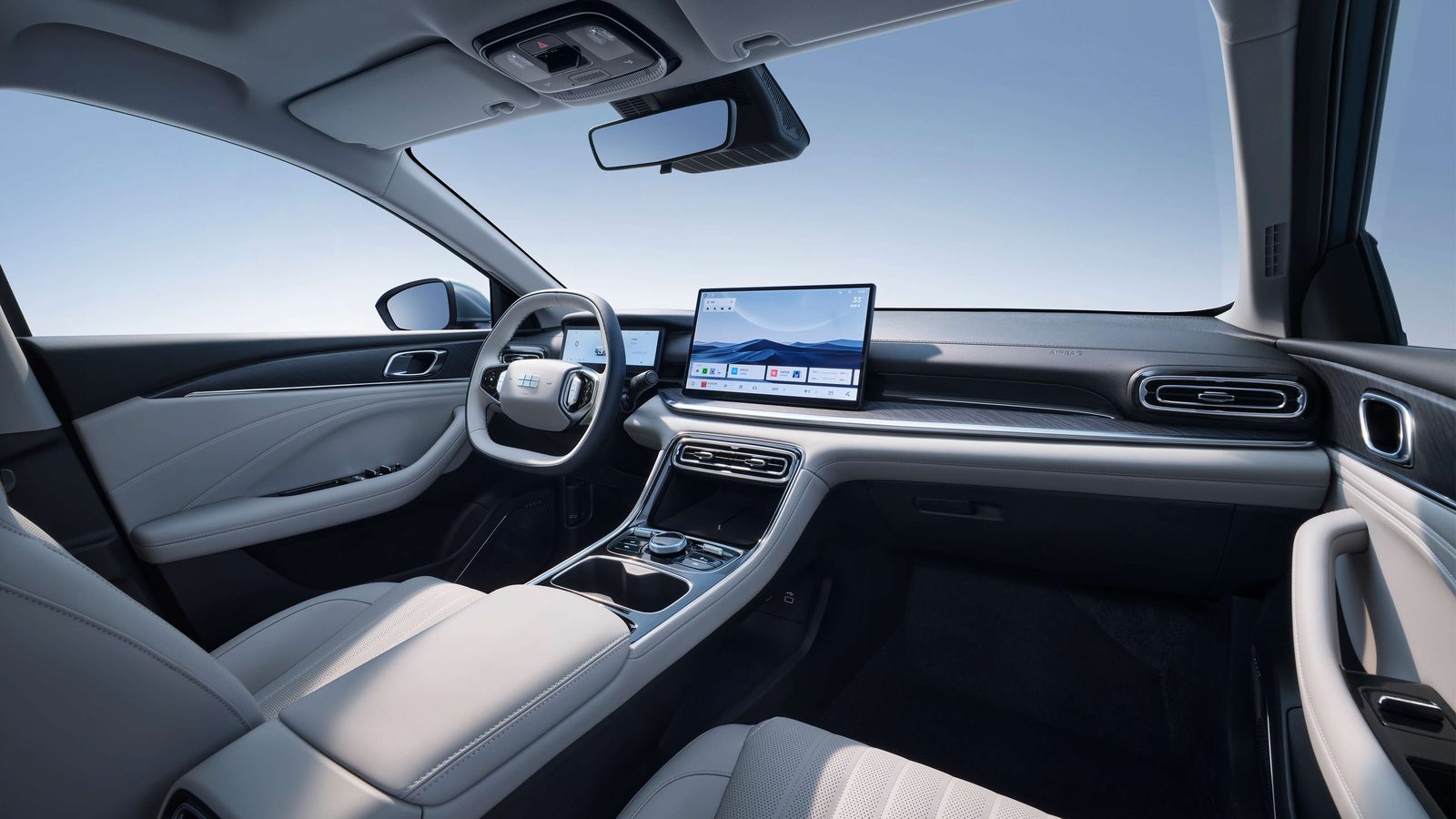 Geely Galaxy Starshine 6 PHEV 2026 — главное фото модели, интерьер, передняя панель, рынок China / official brand media