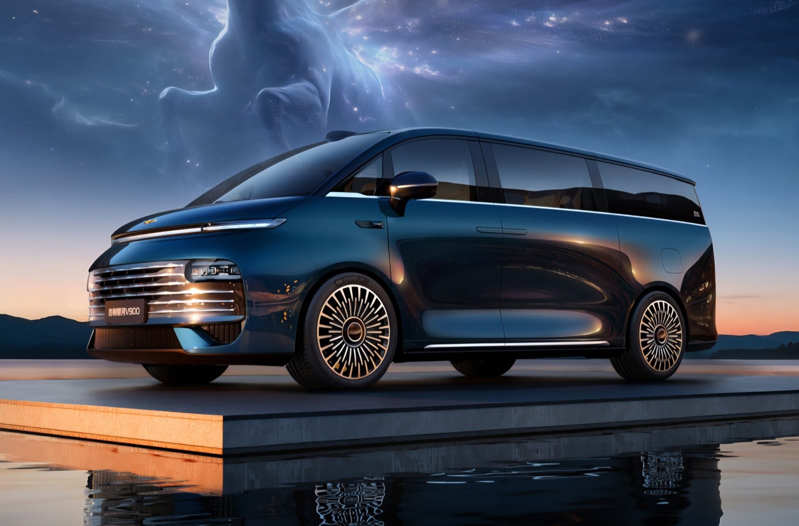 Geely Galaxy V900 2026 — экстерьер, вид сбоку, рынок internal_mvp